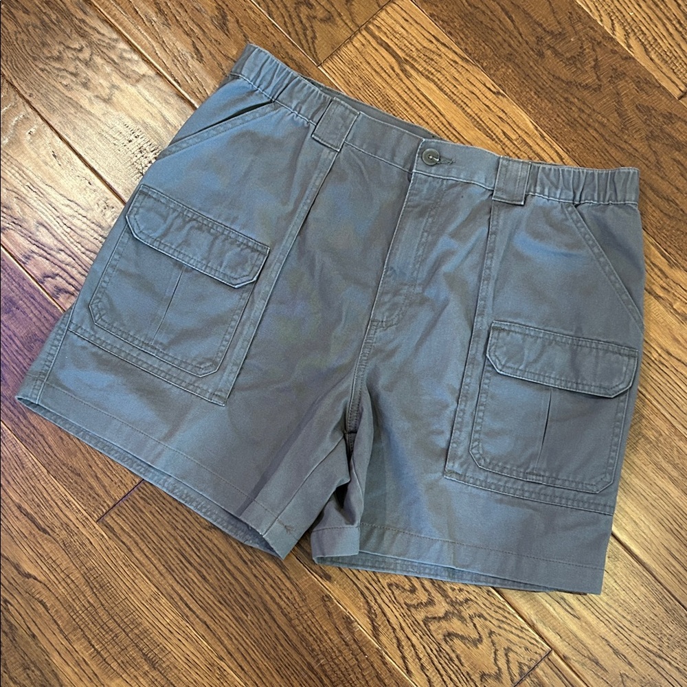 Croft & Barrow Men's Charcoal Cargo Shorts